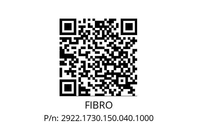   FIBRO 2922.1730.150.040.1000