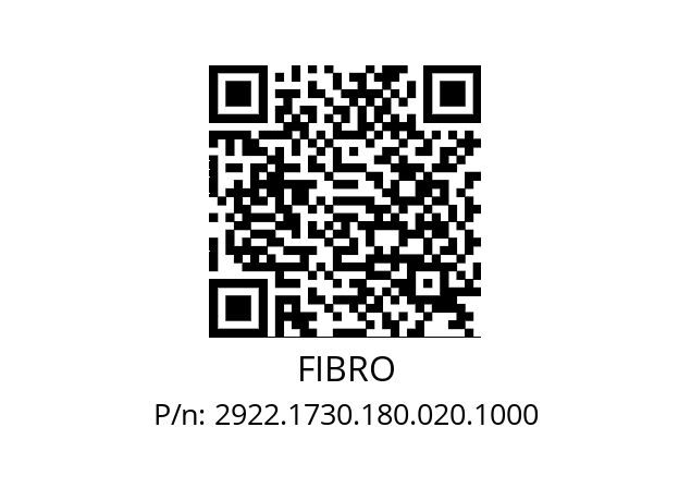   FIBRO 2922.1730.180.020.1000