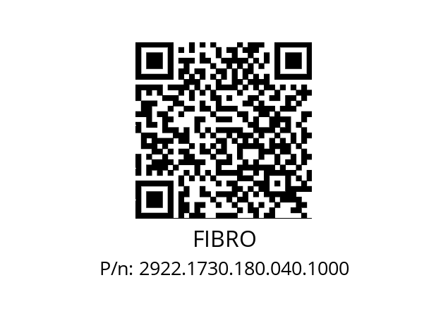   FIBRO 2922.1730.180.040.1000