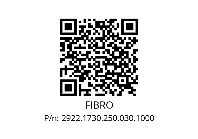   FIBRO 2922.1730.250.030.1000