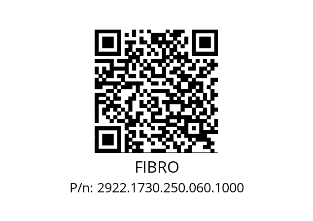   FIBRO 2922.1730.250.060.1000