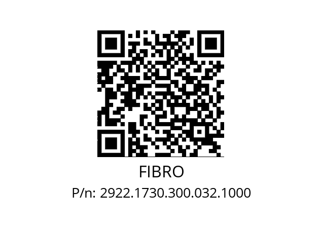   FIBRO 2922.1730.300.032.1000