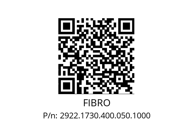   FIBRO 2922.1730.400.050.1000