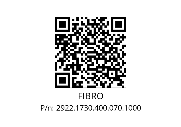   FIBRO 2922.1730.400.070.1000