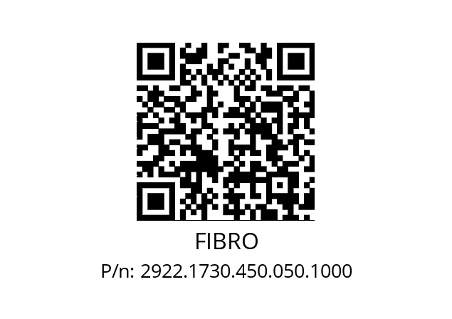   FIBRO 2922.1730.450.050.1000