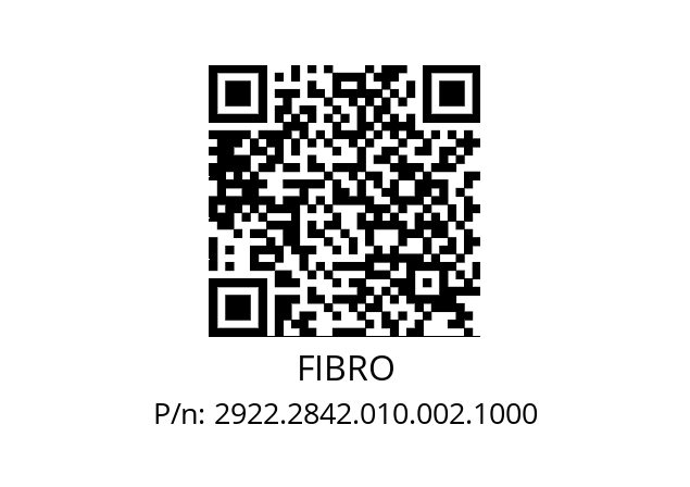   FIBRO 2922.2842.010.002.1000