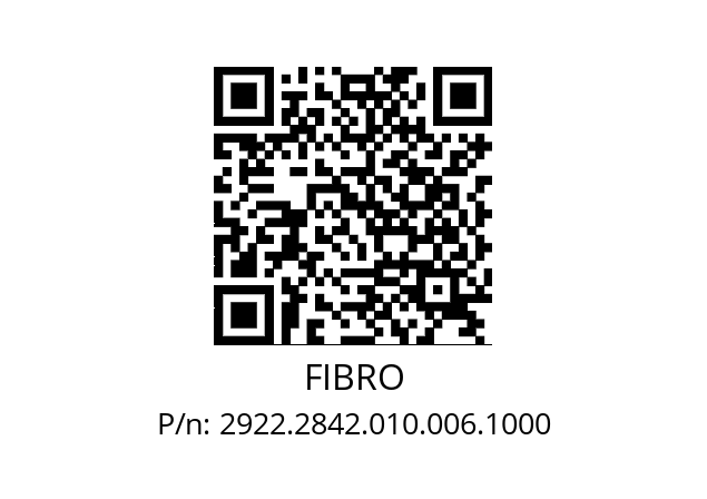   FIBRO 2922.2842.010.006.1000