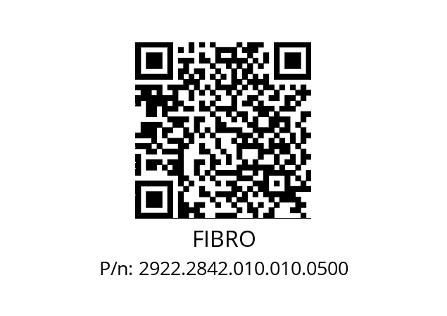   FIBRO 2922.2842.010.010.0500