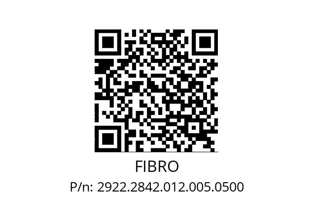   FIBRO 2922.2842.012.005.0500