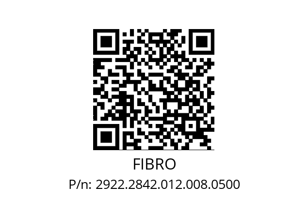   FIBRO 2922.2842.012.008.0500