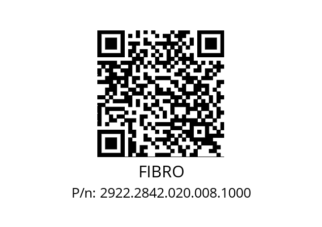   FIBRO 2922.2842.020.008.1000