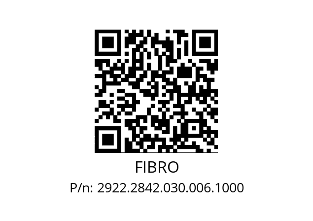   FIBRO 2922.2842.030.006.1000