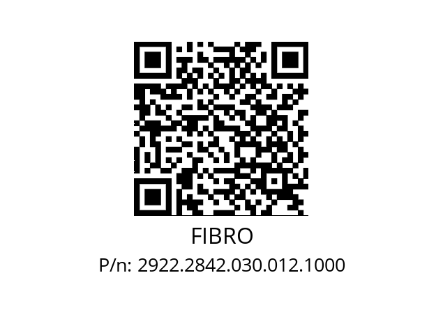   FIBRO 2922.2842.030.012.1000