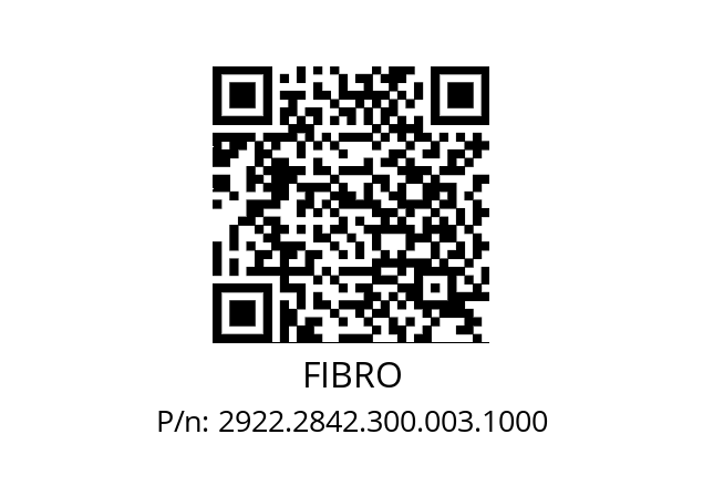   FIBRO 2922.2842.300.003.1000