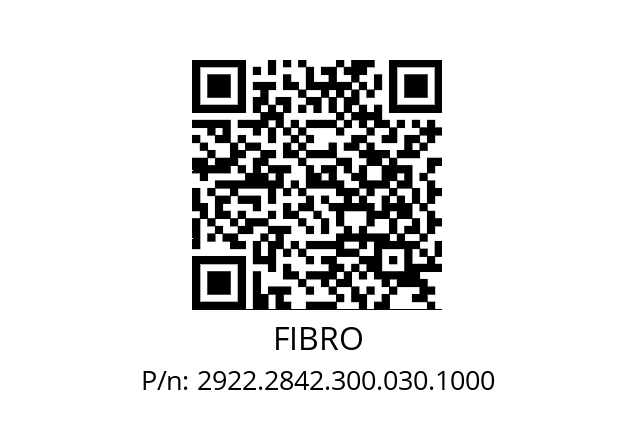   FIBRO 2922.2842.300.030.1000