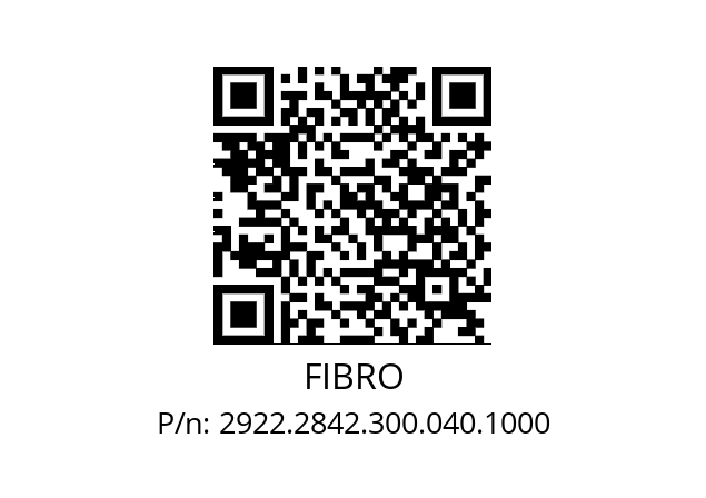   FIBRO 2922.2842.300.040.1000