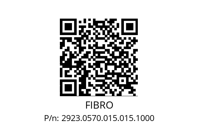   FIBRO 2923.0570.015.015.1000