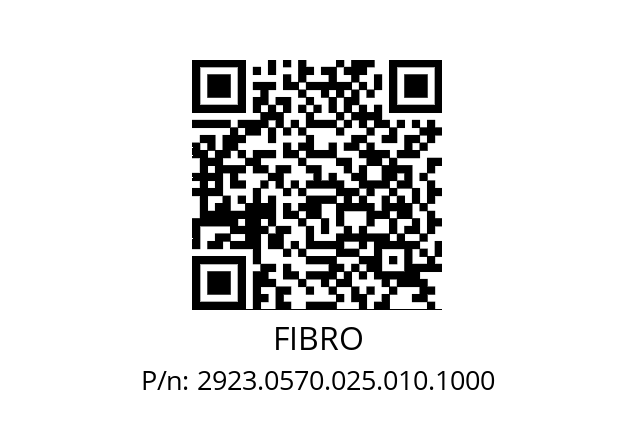   FIBRO 2923.0570.025.010.1000