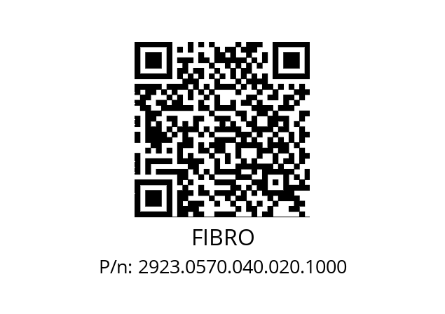   FIBRO 2923.0570.040.020.1000