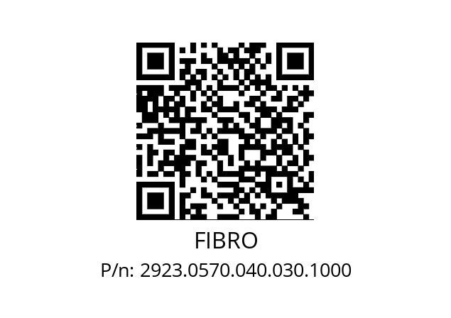   FIBRO 2923.0570.040.030.1000