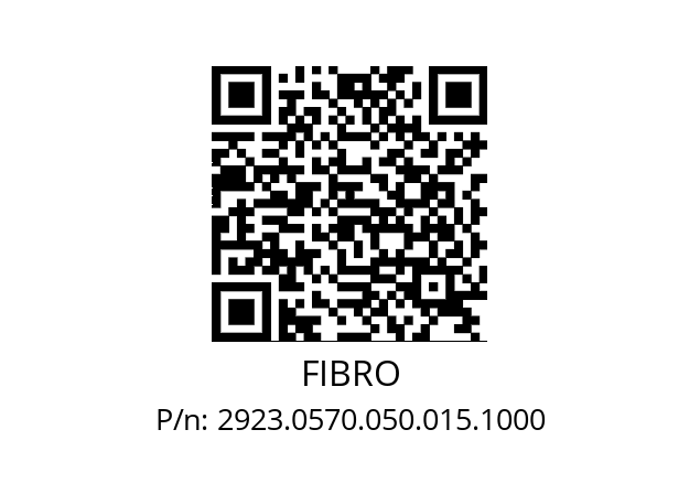   FIBRO 2923.0570.050.015.1000