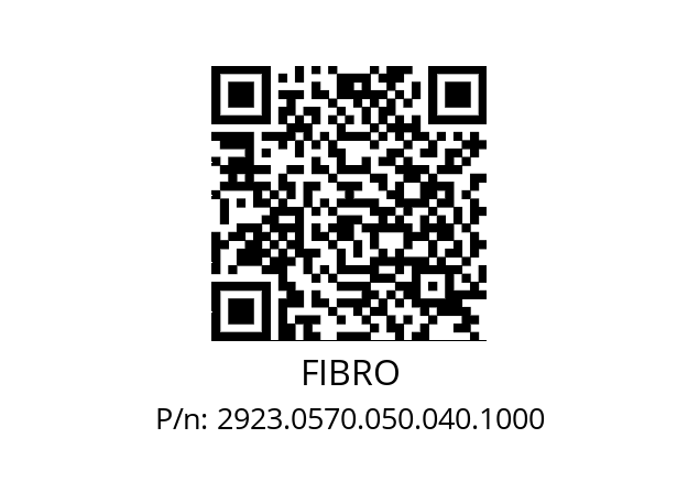   FIBRO 2923.0570.050.040.1000