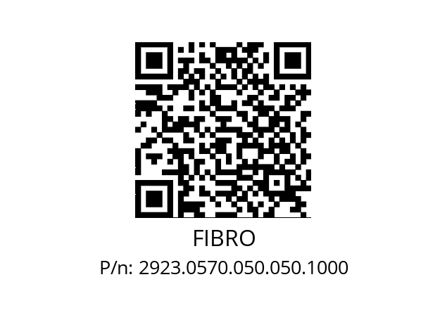   FIBRO 2923.0570.050.050.1000