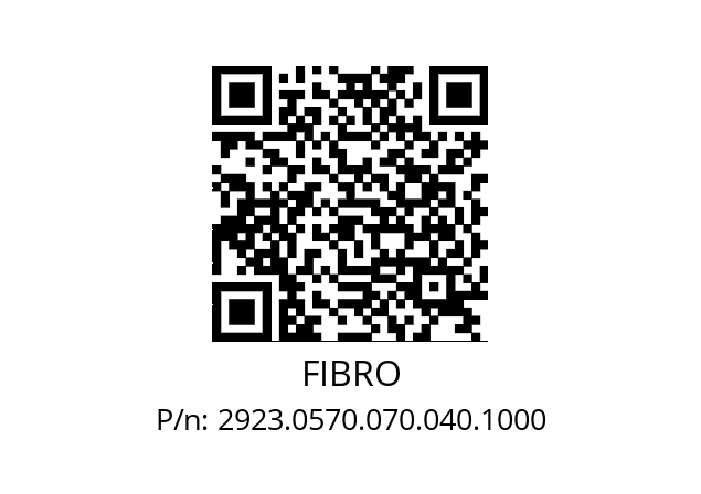   FIBRO 2923.0570.070.040.1000