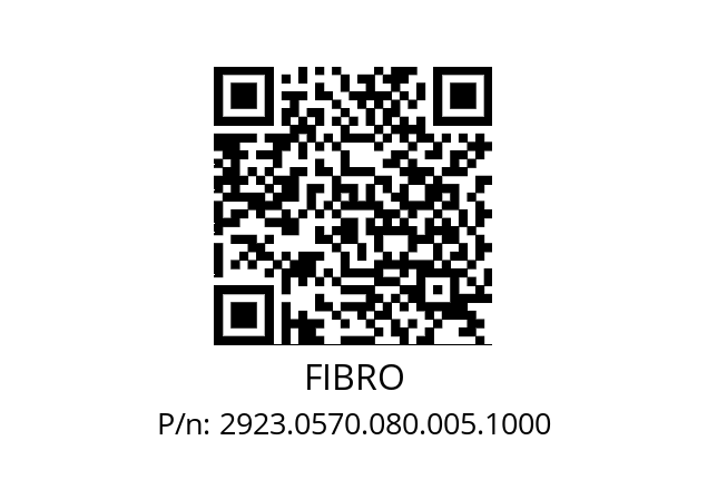   FIBRO 2923.0570.080.005.1000