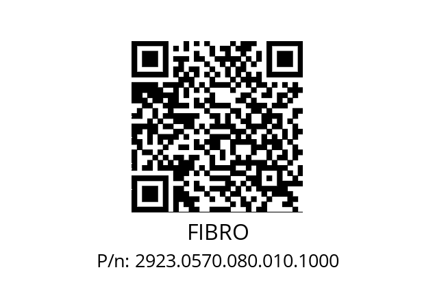   FIBRO 2923.0570.080.010.1000