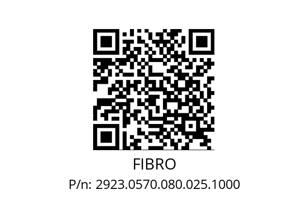   FIBRO 2923.0570.080.025.1000