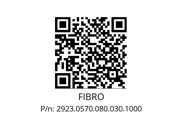   FIBRO 2923.0570.080.030.1000