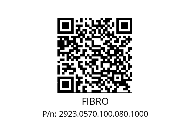   FIBRO 2923.0570.100.080.1000