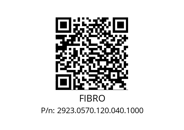   FIBRO 2923.0570.120.040.1000