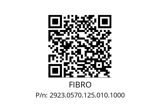   FIBRO 2923.0570.125.010.1000