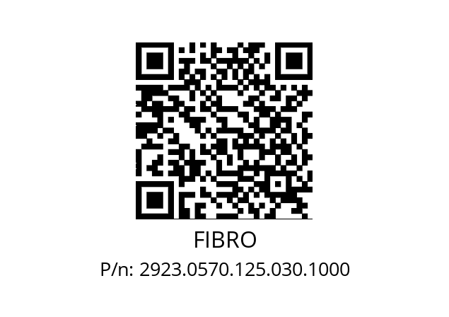   FIBRO 2923.0570.125.030.1000