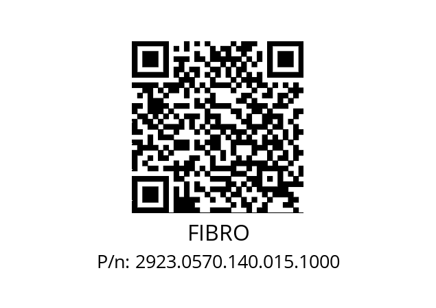   FIBRO 2923.0570.140.015.1000