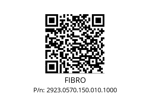   FIBRO 2923.0570.150.010.1000