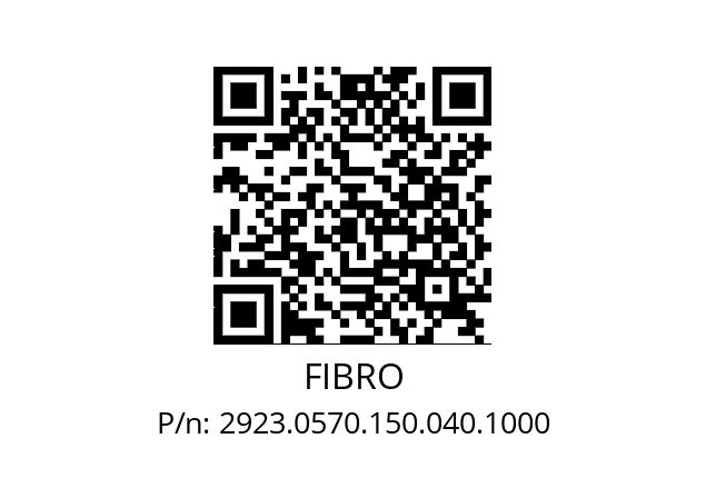   FIBRO 2923.0570.150.040.1000