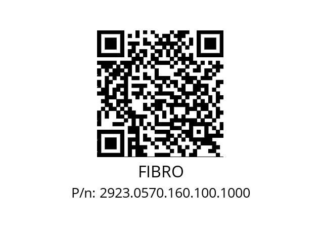   FIBRO 2923.0570.160.100.1000