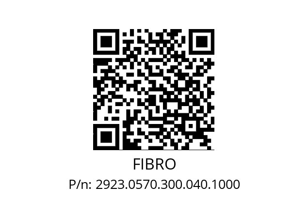   FIBRO 2923.0570.300.040.1000