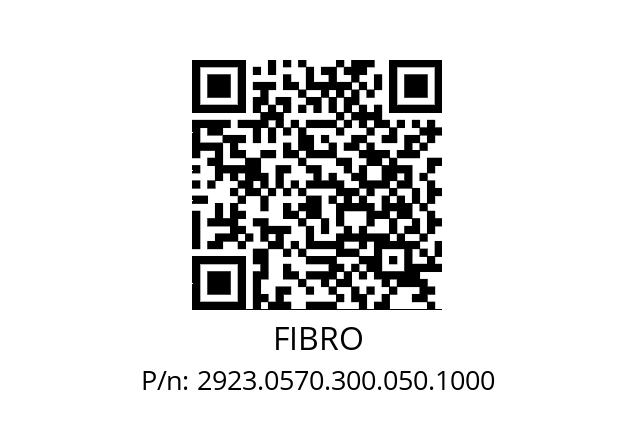   FIBRO 2923.0570.300.050.1000