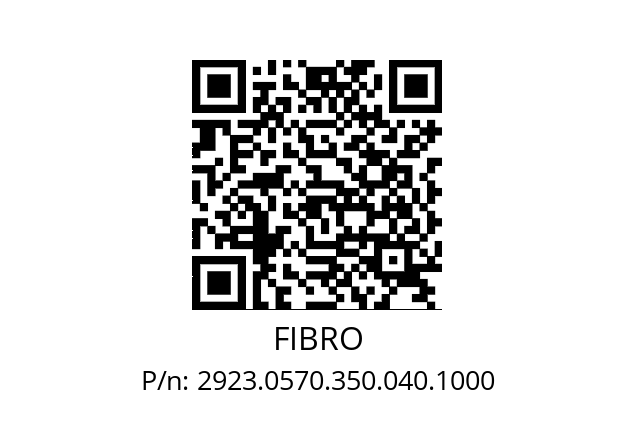   FIBRO 2923.0570.350.040.1000