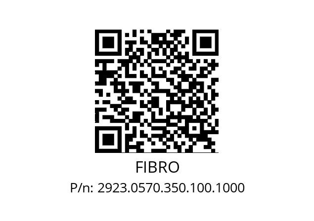   FIBRO 2923.0570.350.100.1000