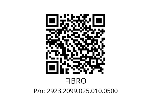   FIBRO 2923.2099.025.010.0500