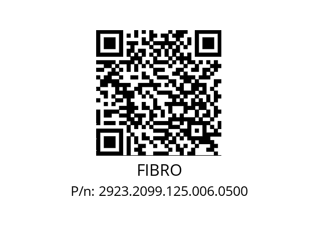   FIBRO 2923.2099.125.006.0500