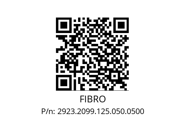   FIBRO 2923.2099.125.050.0500