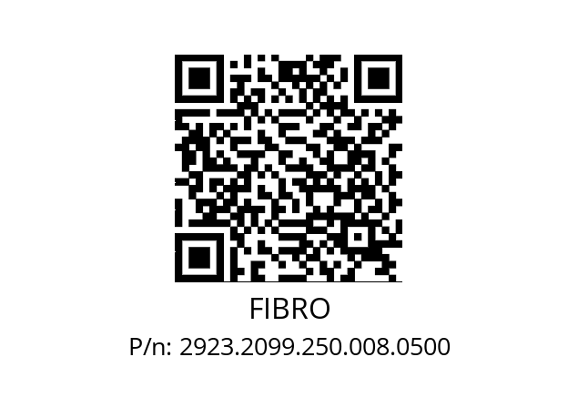   FIBRO 2923.2099.250.008.0500