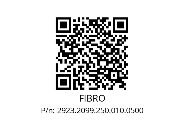   FIBRO 2923.2099.250.010.0500