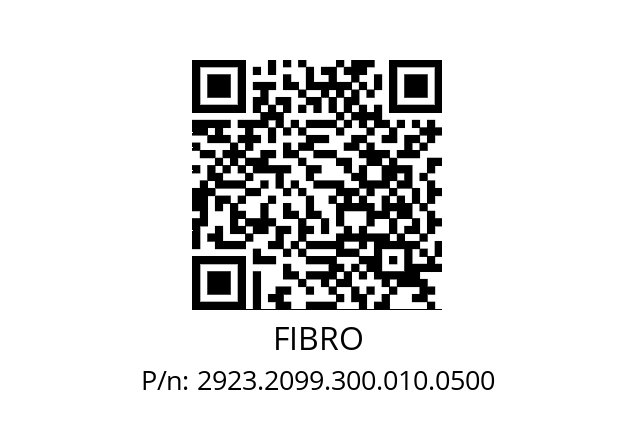   FIBRO 2923.2099.300.010.0500